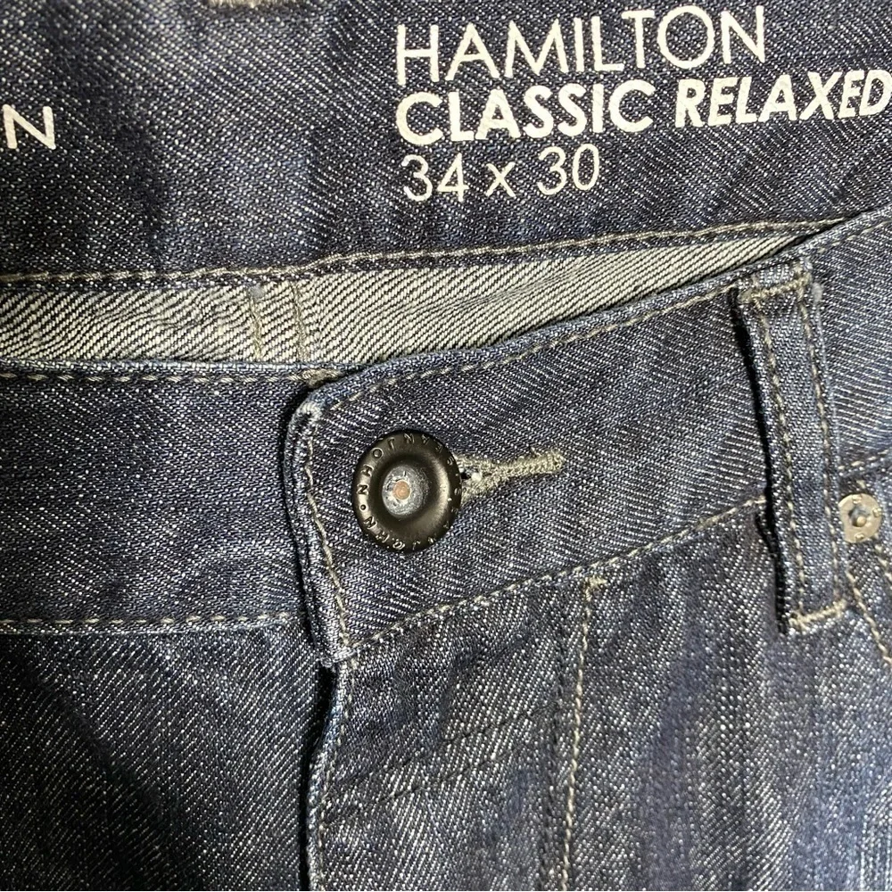 Sean John / Hamilton Dark Blue Jeans RN 130323 34 x 30